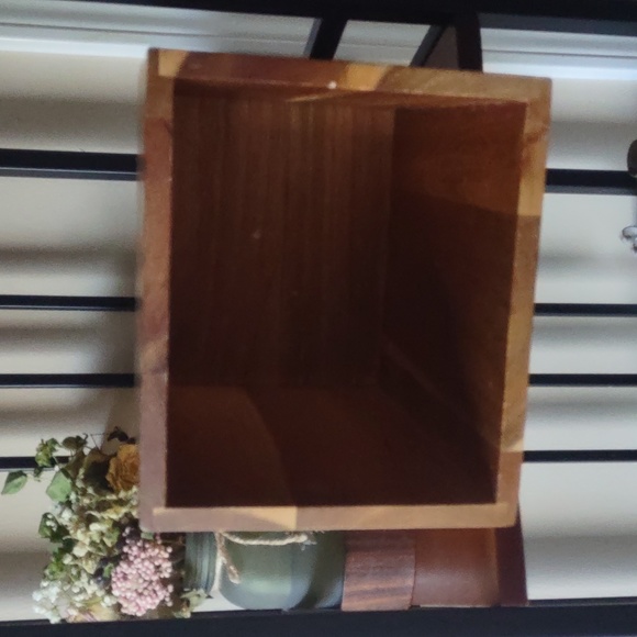 5pc Wooden Bathroom/Home Decor Accessories set - Picture 15 of 17